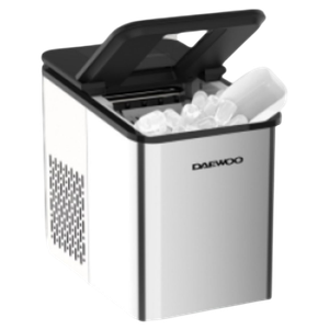 صانعة ثلج Daewoo Bullet سعة 12Kg / ‏24Hr - فضي