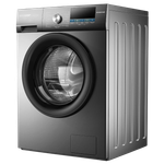 غسالة Sharp تحميل أمامي سعة 9Kg - ‏1200 RPM - ‏15 برنامج - فضي