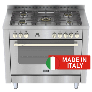 Ignis Gas Cooker 100×60 - 5 Burners - Full Safety - Inox