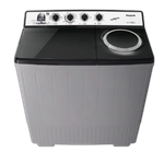Panasonic Twin Tub Washer 14Kg / 8Kg - Abaya Wash - Silver