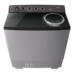 Panasonic Twin Tub Washer 18Kg / 13Kg - Abaya Wash - Silver