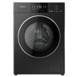 غسالة Panasonic تحميل أمامي 12Kg - ‏1200 RPM - إنفرتر - فضي أسود