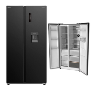 ثلاجة Panasonic بسعة 610L Net - سايد باي سايد - فضي - نوفروست