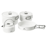 Naturehike Ceramic Non-Stick Pot Set - 4 Pcs