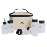 طقم عبوات توابل من ناتشرهايك - 6 قطع