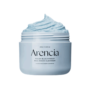 Arencia Fresh Blue Hyssop Rice Mochi Cleanser
