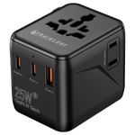 Travelest GaN III Tech Universal Travel Adapter - 25W