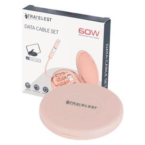 مجموعة كابل تحويل بيانات متعددة الوظائف من ترافيليست - 60 واط