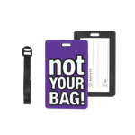 بطاقة لتعريف حقيبة السفر من ترافيليست