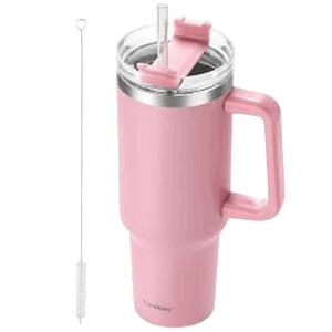 Travelest Stainless Steel Tumbler with Handle