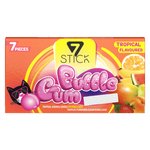 7 Stick Tropical Sugar Bubble Gum