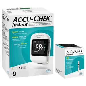 Accu Check Instant Blood Glucose Monitor + 50 Test Strips