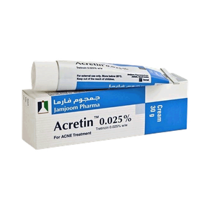 Acretin 0.025% Tretinoin Cream