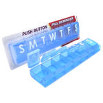 علبة تنظيم حبوب دواء أسبوعية بسبعة خانات من اكوا لايف