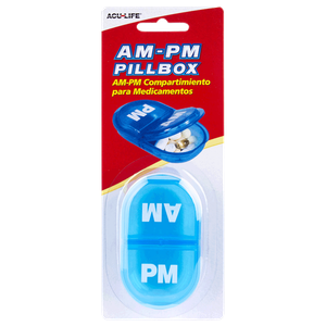 Acu-Life AM-PM Pill Box