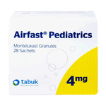 أكياس مونتيلوكاست الحبيبية للأطفال بتركيز 4 ملج من إيرفاست