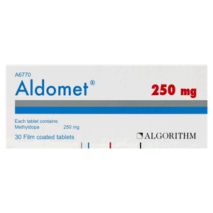 أقراص ميثيل دوبا بتركيز 250 ملج من ألدوميت