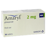 Amaryl 2 mg Glimepiride Tablets
