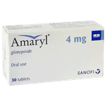 Amaryl 4 mg Glimepiride Tablets