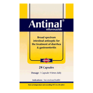 Antinal 200 mg Nifuroxazide Capsules