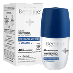 Beesline Instant White Whitening Roll-On Deodorant with Vitamin C