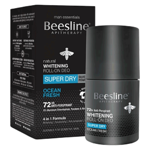 Beesline Ocean Fresh Whitening Roll-On Deodorant - Men