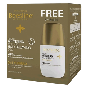 Beesline Hair Delaying Whitening Roll-On Deodorant