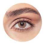 Bella Elite Sandy Brown Contact Lenses