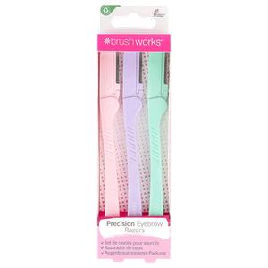 Brushworks Precision Eyebrow Razors