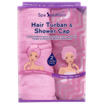 Cala Hair Turban & Shower Cap Set