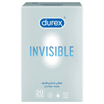 Durex Invisible Extra Thin Condoms