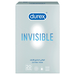 Durex Invisible Extra Thin Condoms