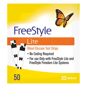 Freestyle Lite Blood Glucose Test Strips