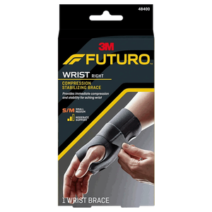 Futuro Compression Stabilizing Right Wrist Brace - Small/Medium