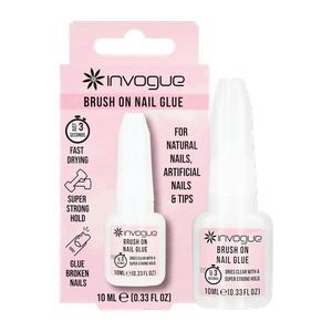 Invogue Brush On Nail Glue