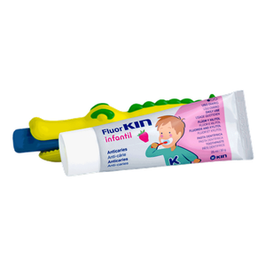 Kin Crocodile Children Travel Toothbrush