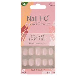 Nail HQ Square Nails - Baby Pink