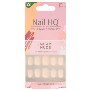 Nail HQ Square Nails - Nude