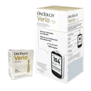 OneTouch Verio Blood Glucose Monitor & 50 Strips