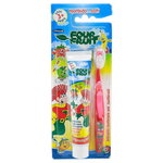 Piave Four Fruit Strawberry Toothpaste & Toothbrush