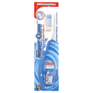 Piave SilverCare Anti-Bacterial Toothbrush - Medium