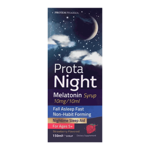 شراب ميلاتونين بروتو نايت بتركيز 10 ملج من بروتيم فارما