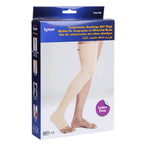 Tynor Compression Mid Thigh Stockings - Medium