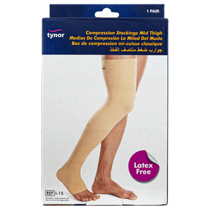 Tynor Compression Mid Thigh Stockings - XL