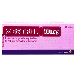 أقراص خافضة لضغط الدم بتركيز 10 ملج من زيستريل