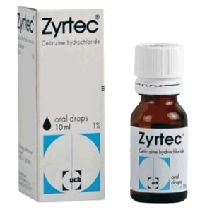 Zyrtec Antihistamine Drops