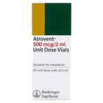 Atrovent 500 mcg Vials