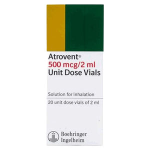 Atrovent 500 mcg Vials