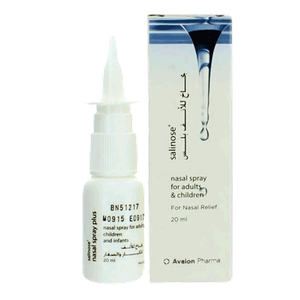Avalon Salinose Plus Nasal Spray for Kids & Adults