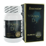 Bronson Vitamin D3 Capsules - 50000 IU